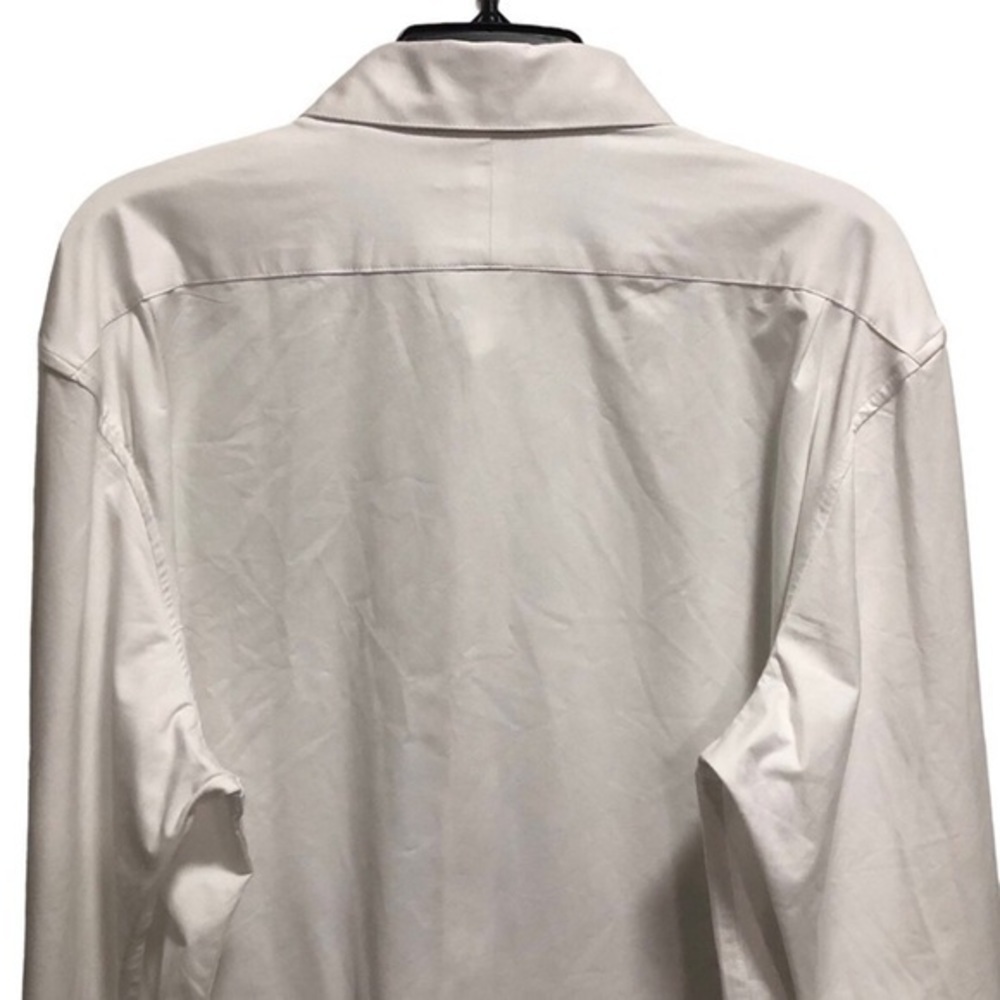 Soft Cloth Button Front Collared Dress Shirt - Picture 8 of 11